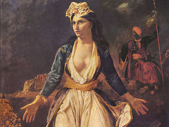 Eugène Delacroix La Grèce sur les ruines de Missolonghi