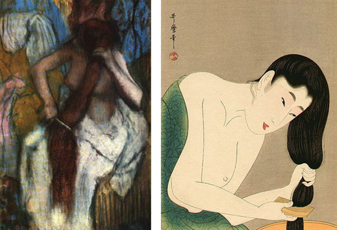 Degas_Utamaro-Kitagawa
