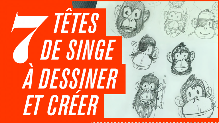 dessiner-singe